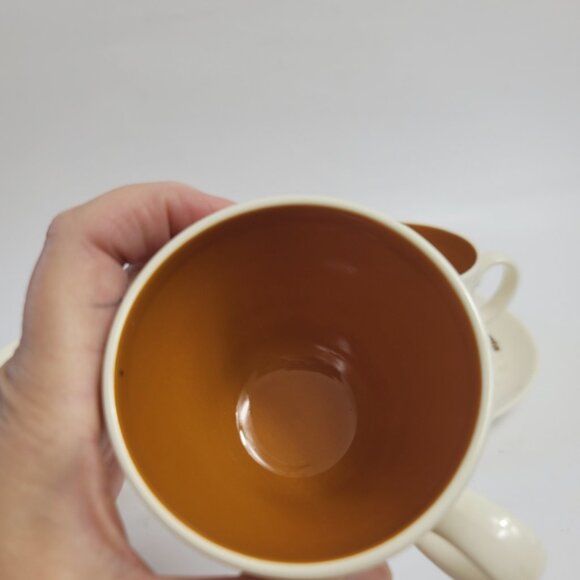 TWO Taylor Smith Taylor Break-O-Day Ever Yours Cup & Saucer Sets Chickens - Picture 5 of 10